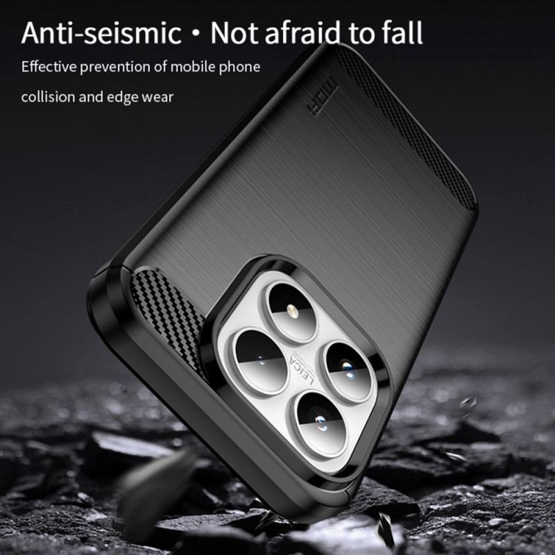 Coque Xiaomi 17 Fibre Carbone Brossée