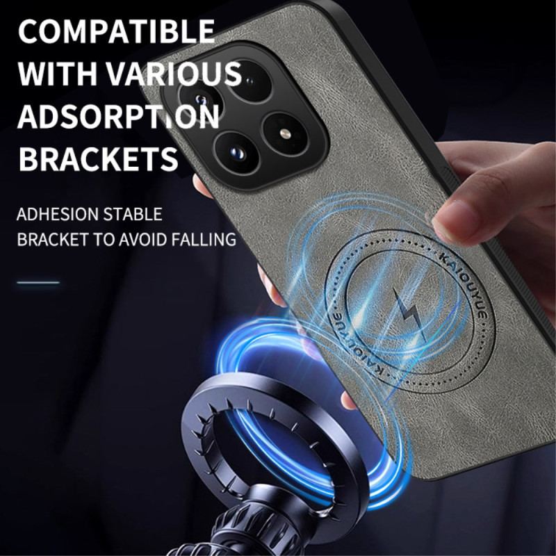 Coque Xiaomi 17 MagSafe Effet Cuir