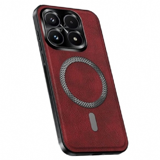 Coque Xiaomi 17 MagSafe Effet Cuir