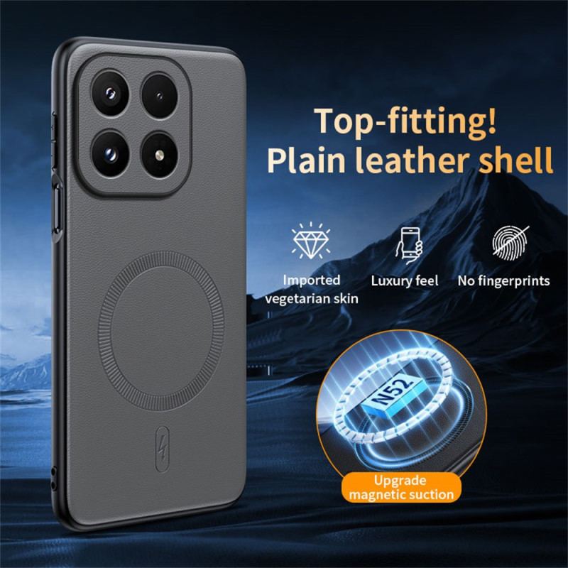 Coque Xiaomi 17 MagSafe Style Cuir