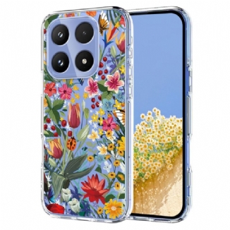 Coque Xiaomi 17 Papillons et Fleurs