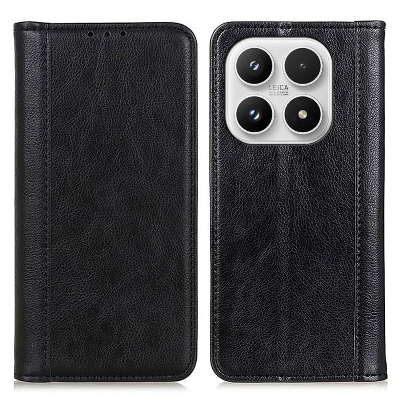 Flip Cover Xiaomi 17 Cuir Fendu
