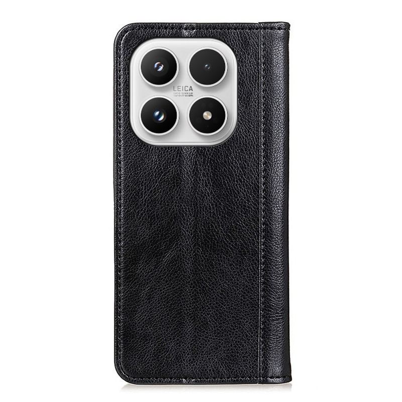 Flip Cover Xiaomi 17 Cuir Fendu