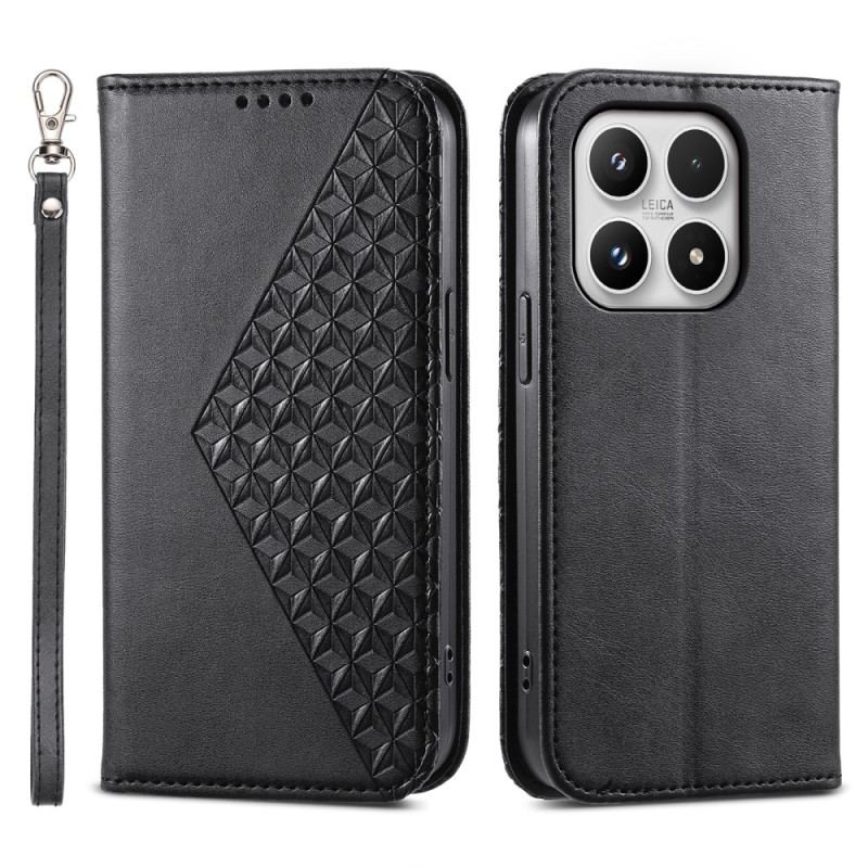 Flip Cover Xiaomi 17 Frise Impression Losanges