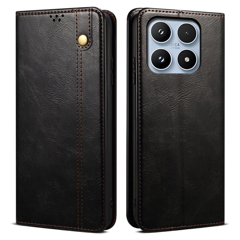 Flip Cover Xiaomi 17 Simili Cuir Ciré