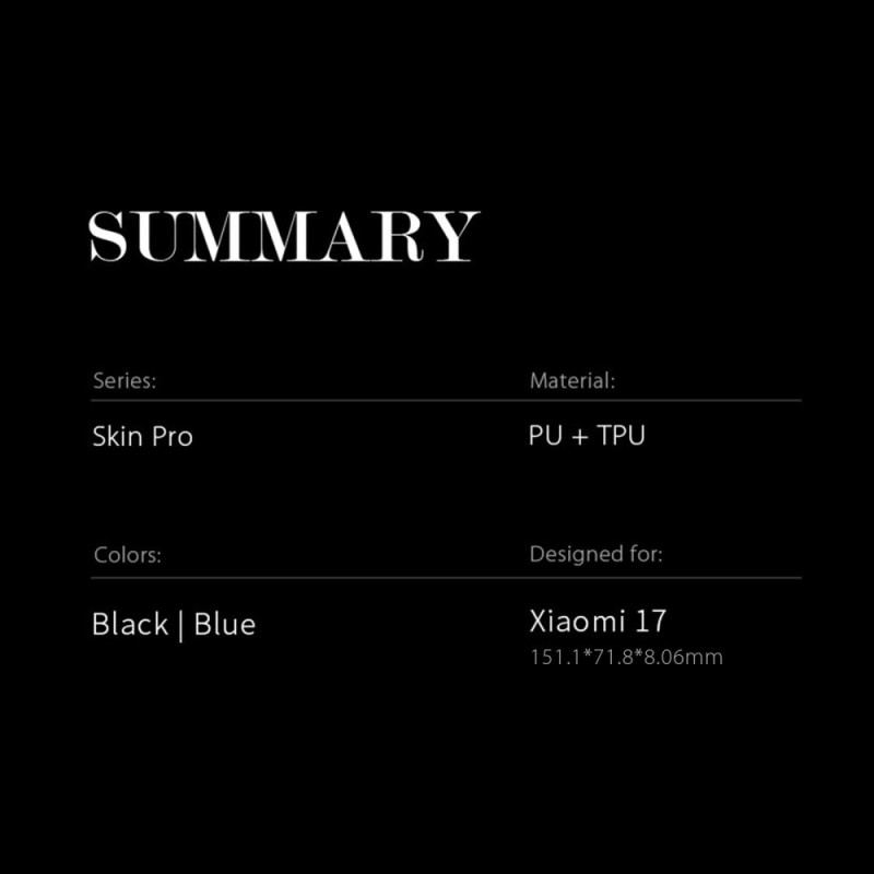 Flip Cover Xiaomi 17 Skin Pro Series DUX DUCIS