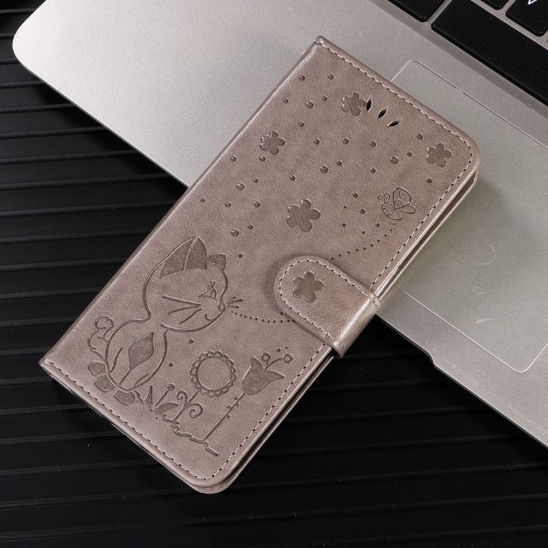 Housse Xiaomi 17 Chat et Abeille