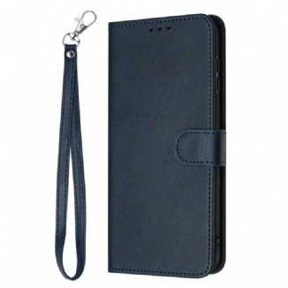 Housse Xiaomi 17 Effet Cuir à Lanière