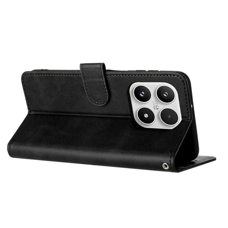 Housse Xiaomi 17 Effet Cuir à Lanière