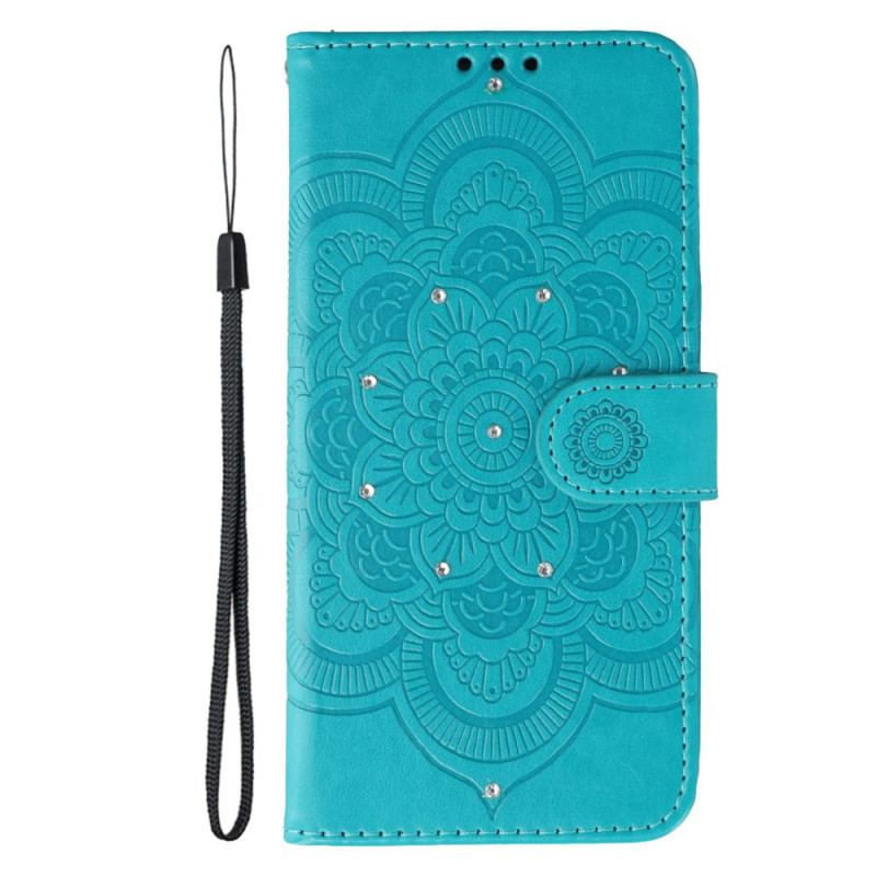 Housse Xiaomi 17 Motif Mandala et Strass