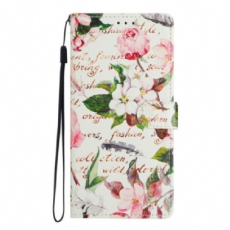 Housse Xiaomi 17 Poème Floral
