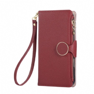 Housse Xiaomi 17 Portefeuille à Fermeture Éclair