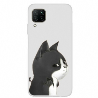 Coque Huawei P40 Lite Devil Cat