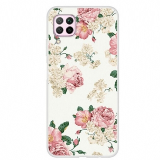 Coque Huawei P40 Lite Fleurs Liberty