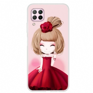 Coque Huawei P40 Lite Manga Lady