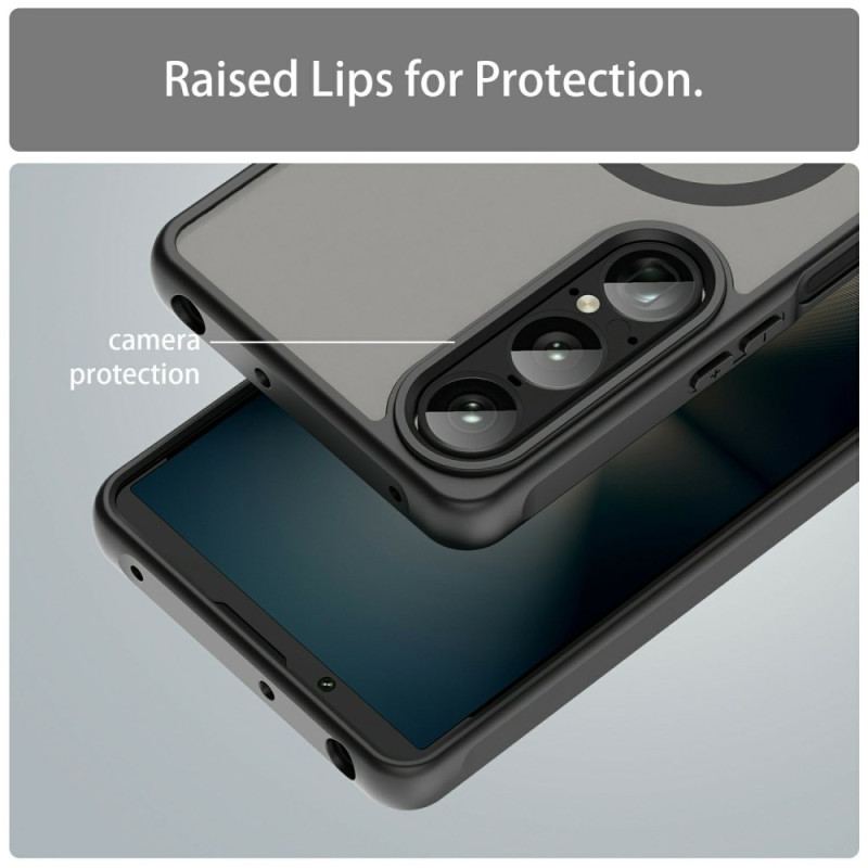 Coque Sony Xperia 1 VII compatible MagSafe Givrée
