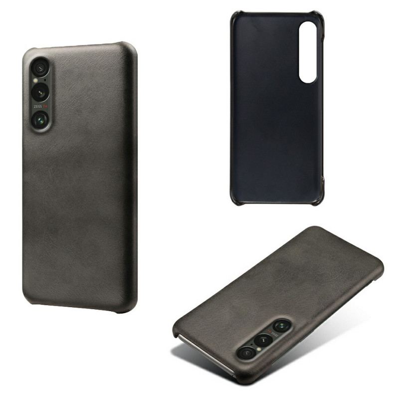 Coque Sony Xperia 1 VII Effet Cuir