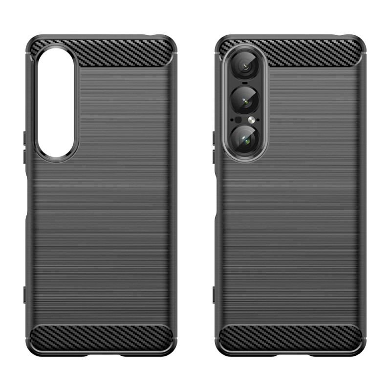 Coque Sony Xperia 1 VII Fibre Carbone Brossée