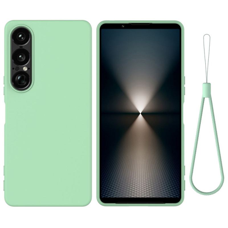 Coque Sony Xperia 1 VII Silicone à Lanière