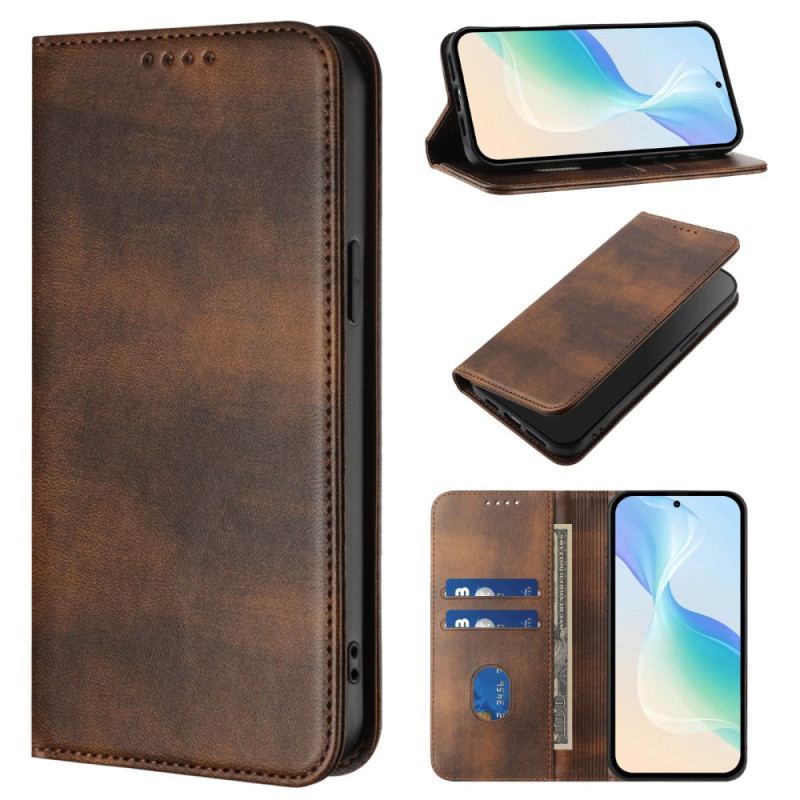 Flip Cover Sony Xperia 1 VII Protection RFID Design Rétro