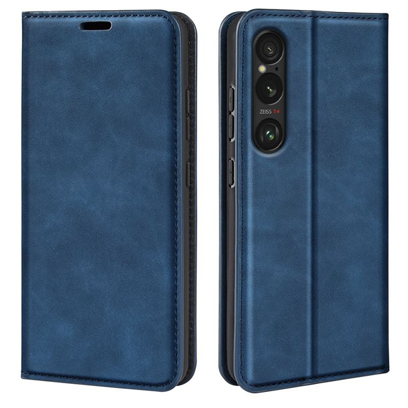 Flip Cover Sony Xperia 1 VII Style Cuir