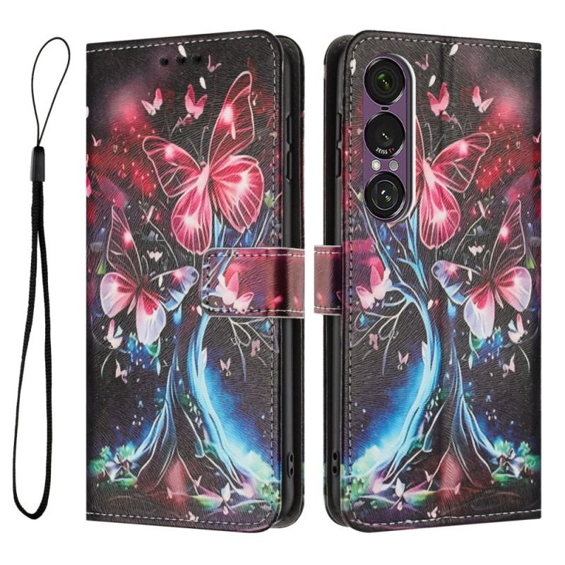 Housse Sony Xperia 1 VII Arbre aux Papillons