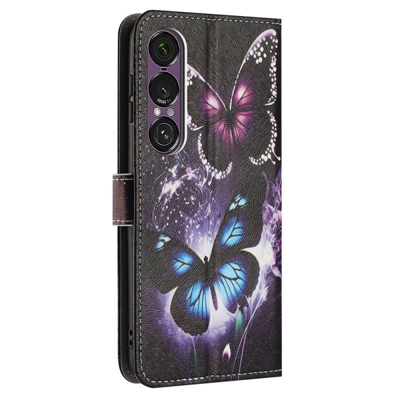 Housse Sony Xperia 1 VII Deux Papillons