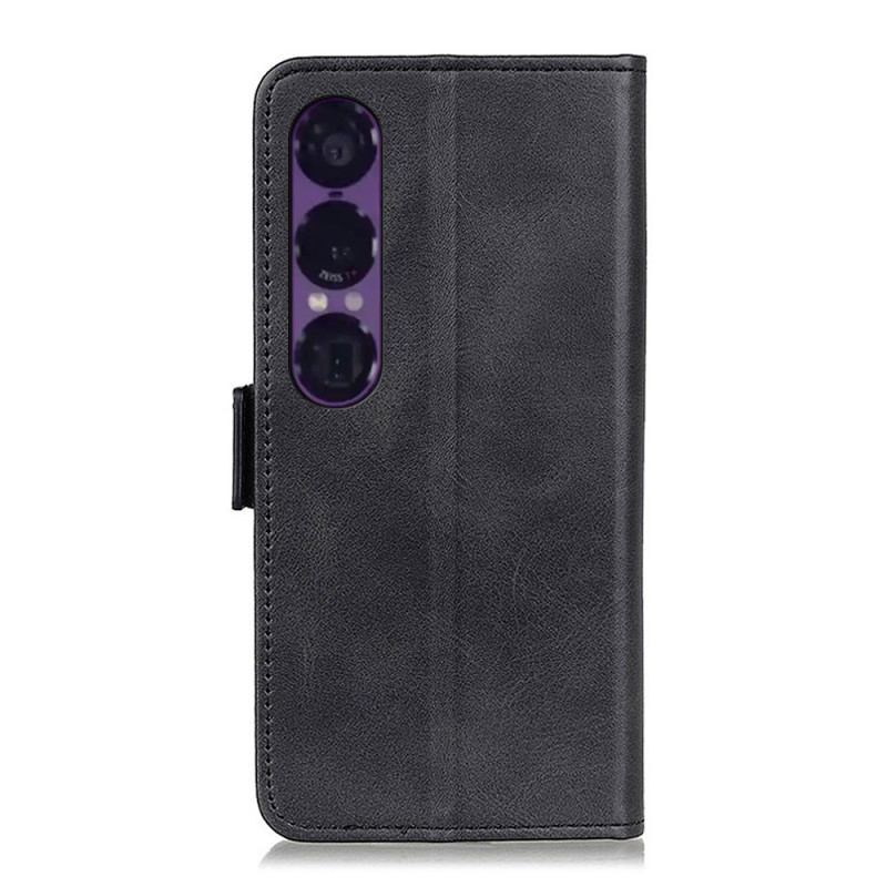 Housse Sony Xperia 1 VII Double Fermoir
