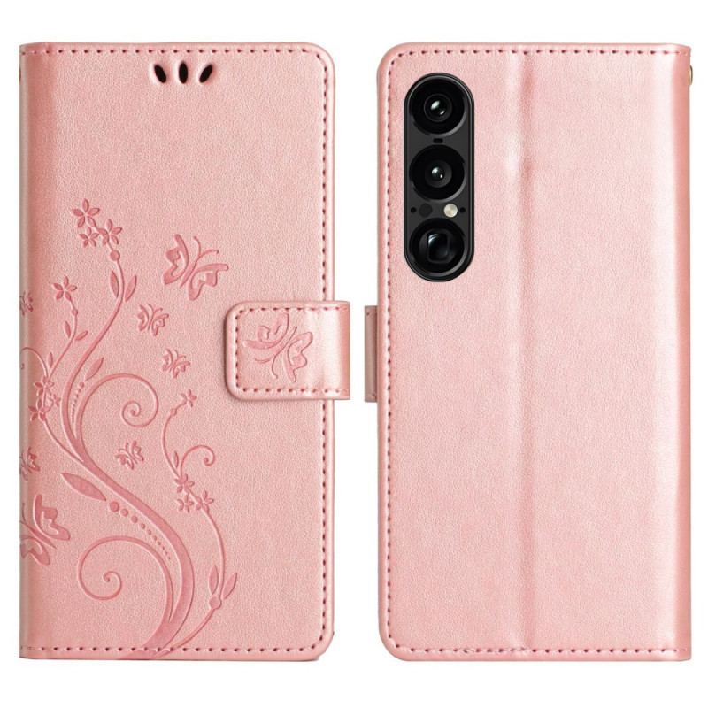 Housse Sony Xperia 1 VII Fleurettes