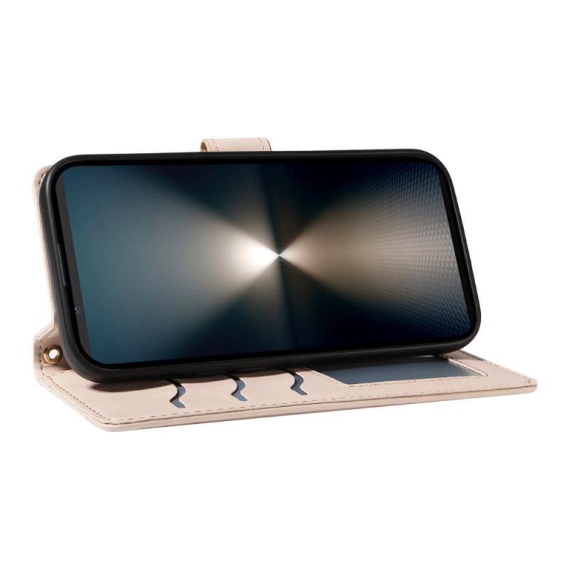 Housse Sony Xperia 1 VII Matelassée avec Lanière et Bandoulière