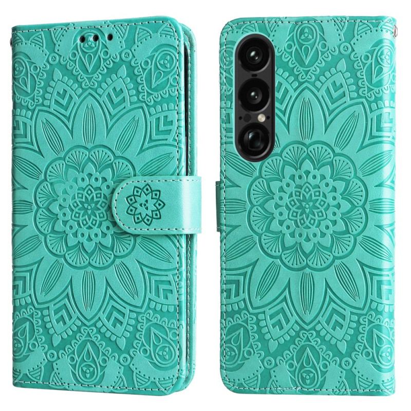 Housse Sony Xperia 1 VII Motif Tournesol