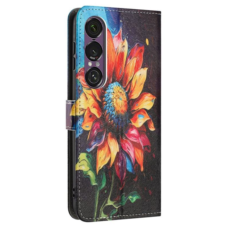 Housse Sony Xperia 1 VII Motif Tournesol