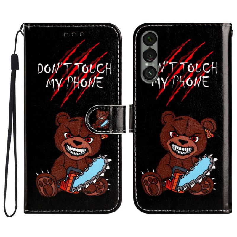 Housse Sony Xperia 1 VII Ours Don't Touch My Phone