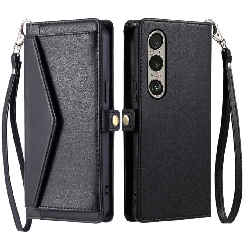 Housse Sony Xperia 1 VII Pochette et Lanière