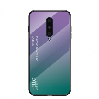 Coque OnePlus 8 Verre Trempé Hello