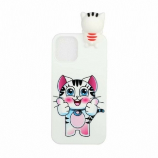 Coque iPhone 13 Pro Chat Fun 3D