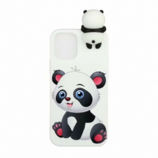 Coque iPhone 13 Pro Mignon Panda 3D