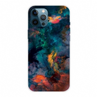 Coque iPhone 13 Pro Nuages Colorés