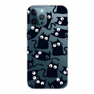 Coque iPhone 13 Pro Souris Noires