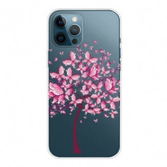 Coque iPhone 13 Pro Top Arbre Rose