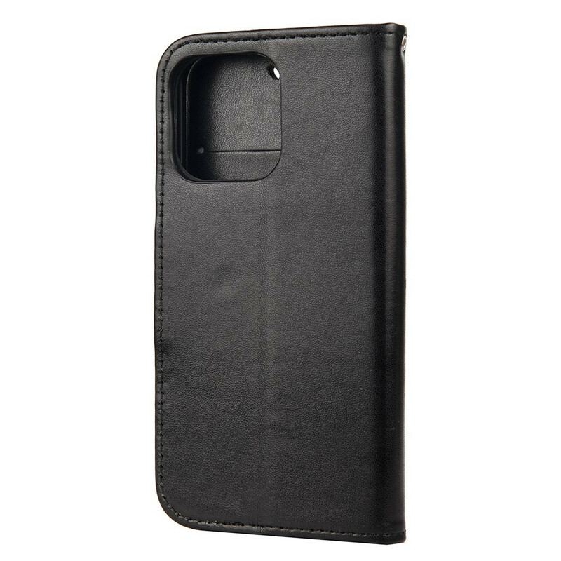 Housse iPhone 13 Pro Florale à Lanière