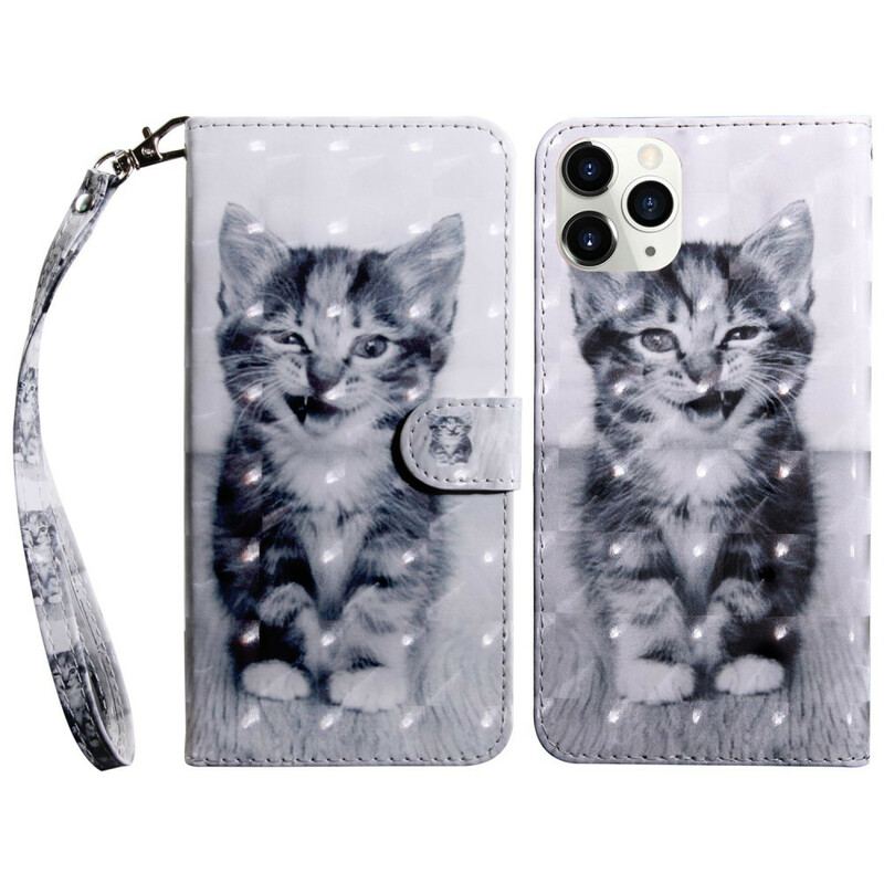 Housse iPhone 13 Pro Light Spot Ignace le Chaton