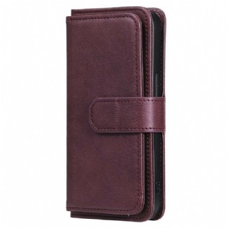 Housse iPhone 13 Pro Multi-fonctions 10 Porte-Cartes