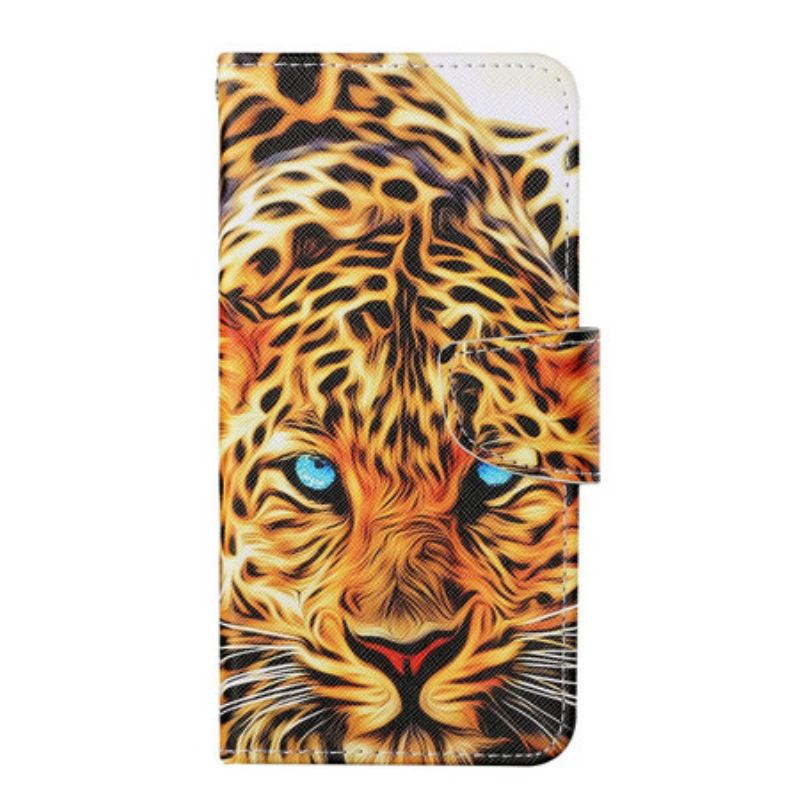 Housse iPhone 13 Pro Tigre avec Lanière