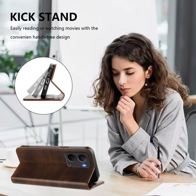 Flip Cover Realme 14 5G Protection RFID Rétro