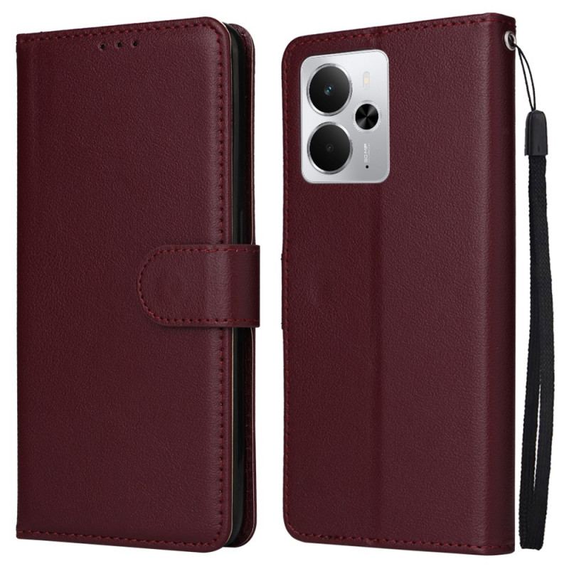 Housse Realme 14 5G / 14T 5G / P3 5G Unie à Lanière