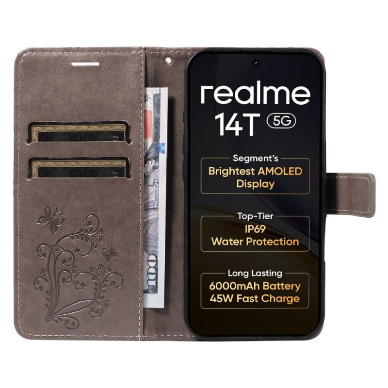 Housse Realme 14 5G / Realme 14T 5G Papillons Géants
