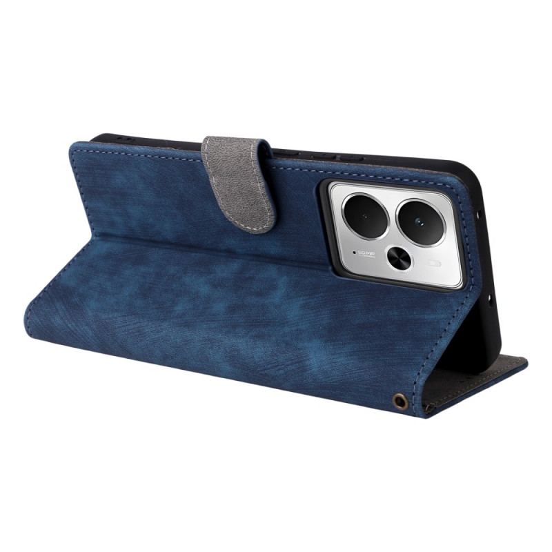 Housse Realme 14 5G / 14T 5G Protection RFID Effet Daim