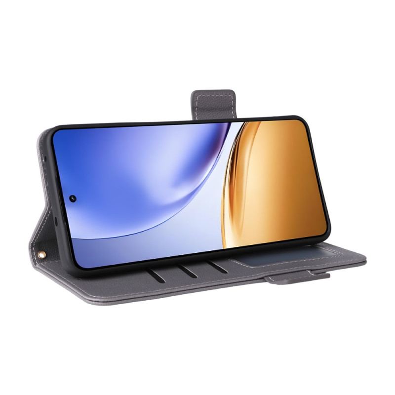 Housse Realme 14 5G / 14T 5G Texture Litchi à Lanière