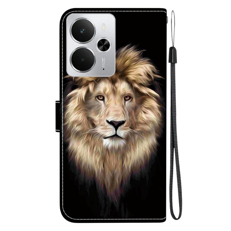 Housse Realme 14 5G Motif Tête de Lion